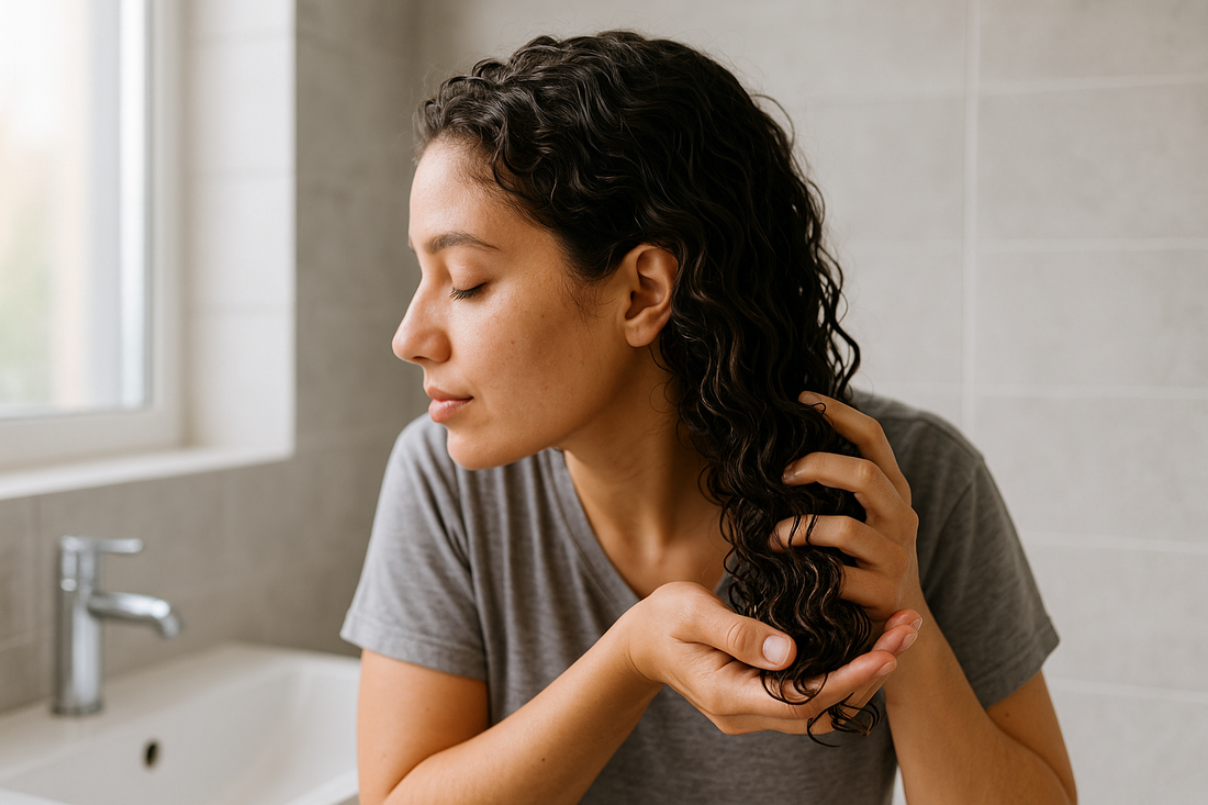 Técnica Scrunch Perfecta: Cómo Aplicar Curl Gel K89 para Rizos Definidos