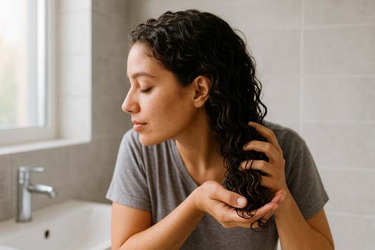 Técnica Scrunch Perfecta: Cómo Aplicar Curl Gel K89 para Rizos Definidos