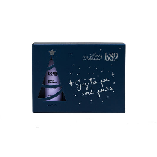 Caja regalo Pack K89 Global Blonde Silver Sweet Care Navidad 2025 para cuidado de cabello rubio y con mechas