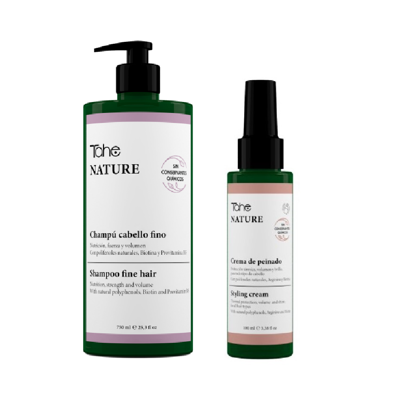 Pack Cabello Fino Nature Tahe