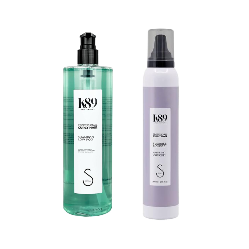 Pack Professional Curly Hair Flexible Mousse K89