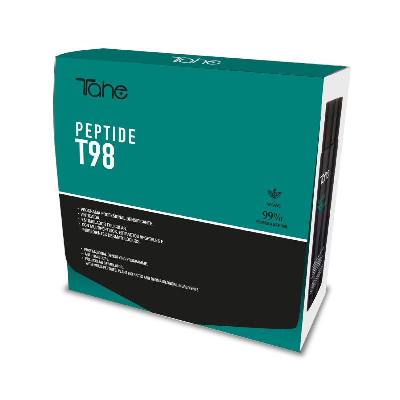 Pack Anticaída Densificante Ampollas Peptide T98 Tahe