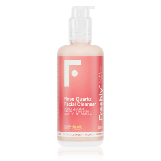 Rose Quartz Facial Cleanser 200ml Freshly Cosmetics