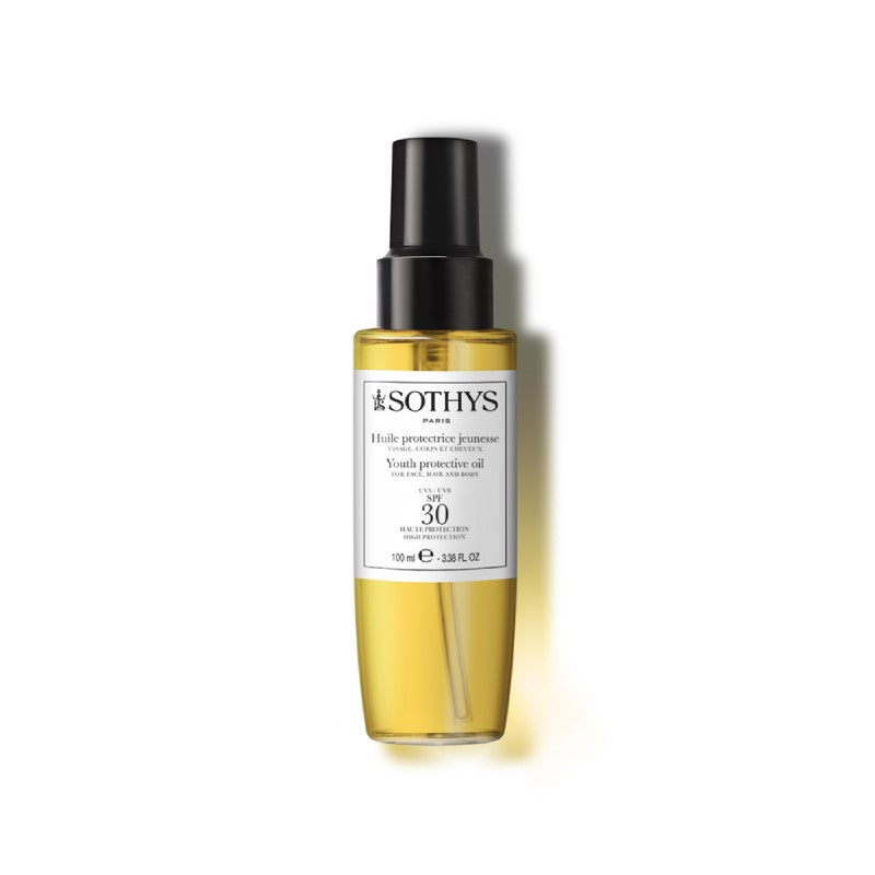 Aceite Protector Jeunesse SPF30 Rostro, Cuerpo y Cabello Sothys