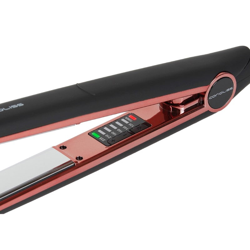 Plancha de Pelo C1 Black Copper Soft Touch Corioliss