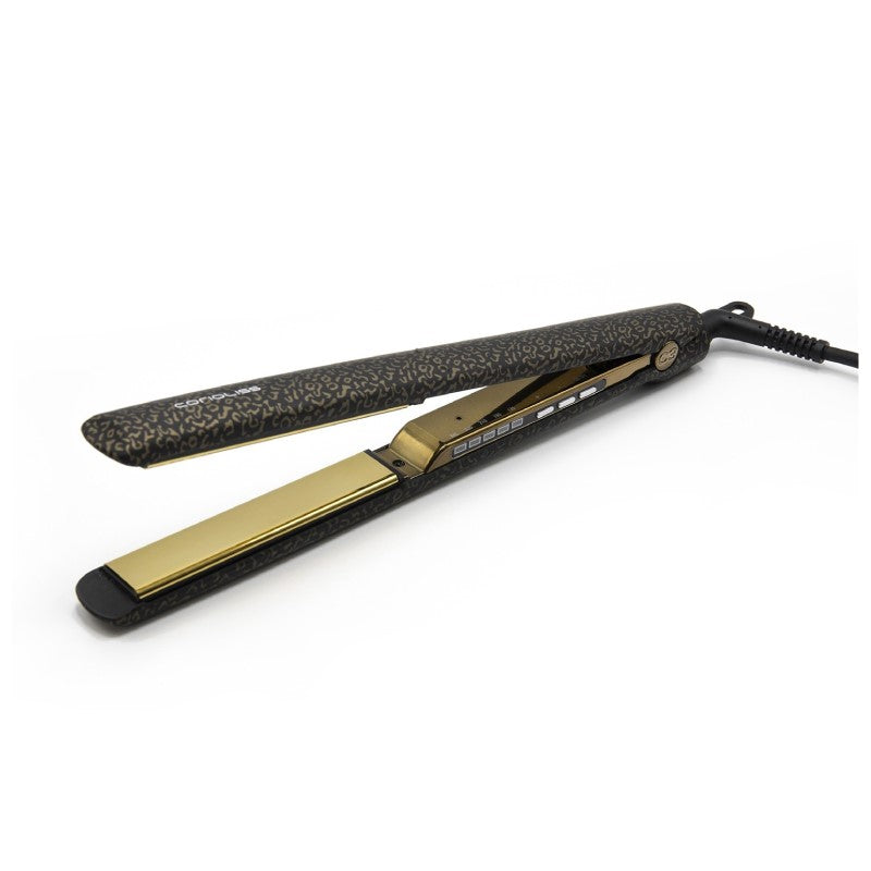 Plancha de Pelo C3 Leopard Gold Soft Touch Corioliss