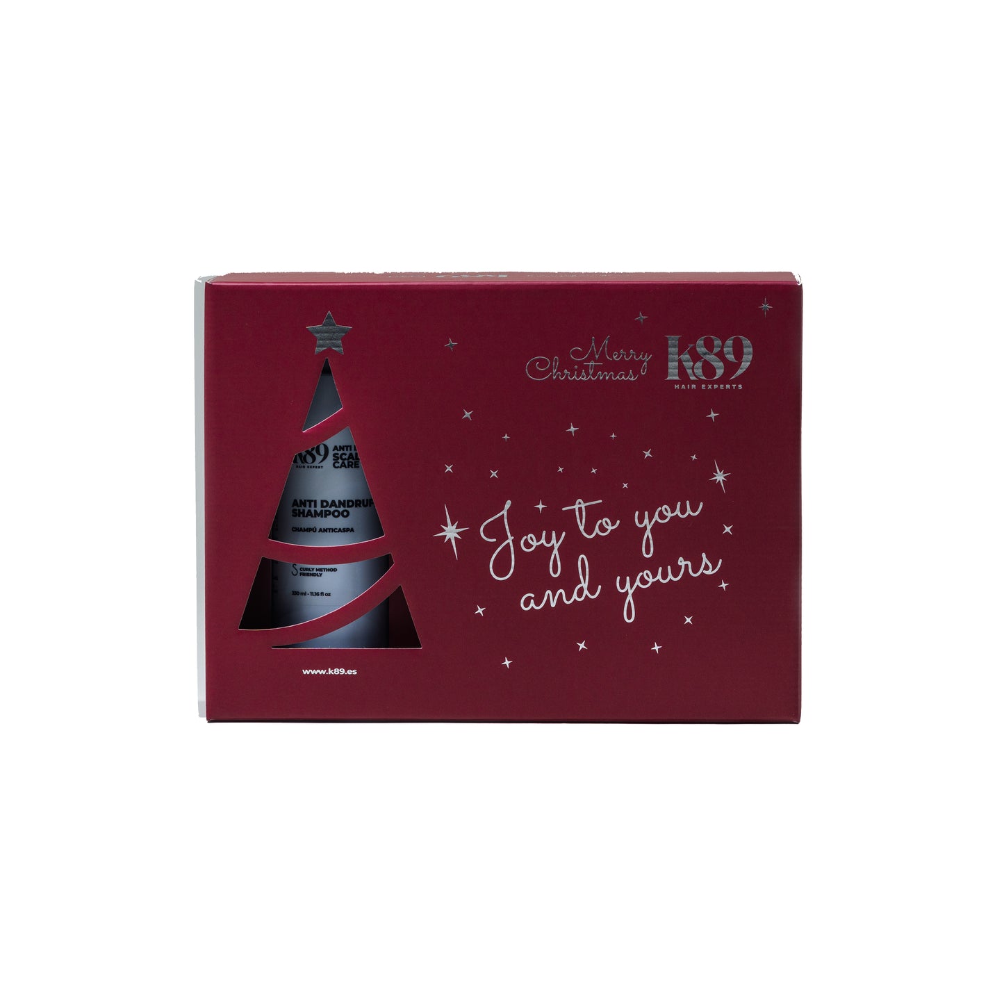 Caja regalo Pack K89 Anti Dandruff Navidad 2025 para cuero cabelludo sensible