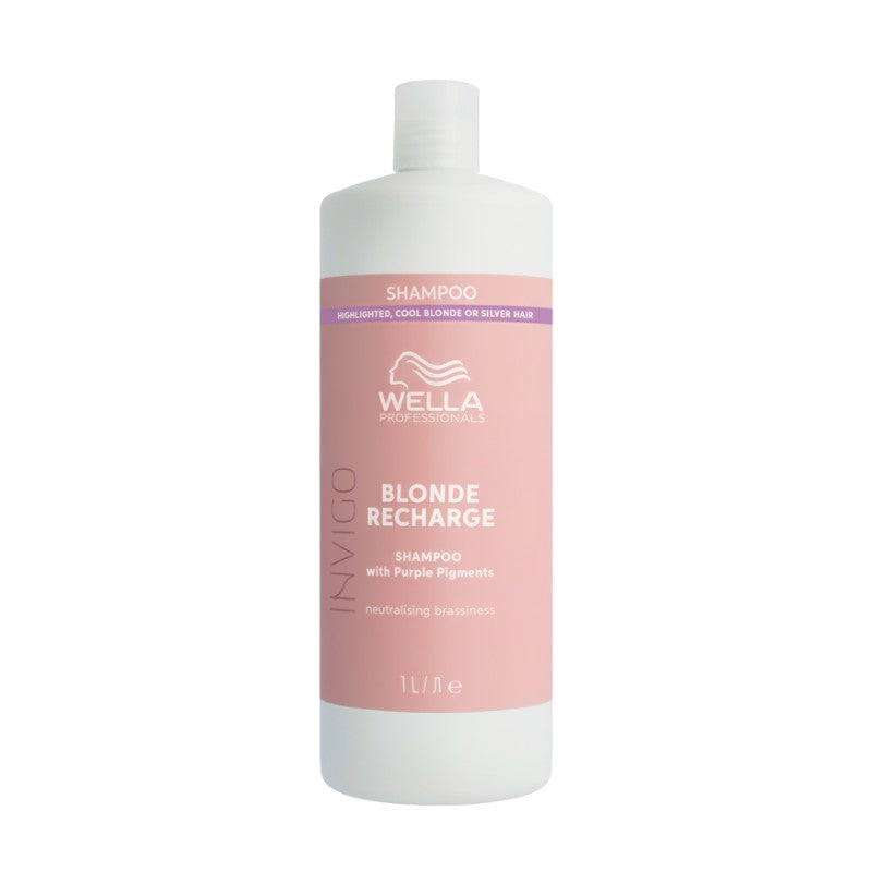 Champú Blonde Recharge Invigo 1000ml Wella
