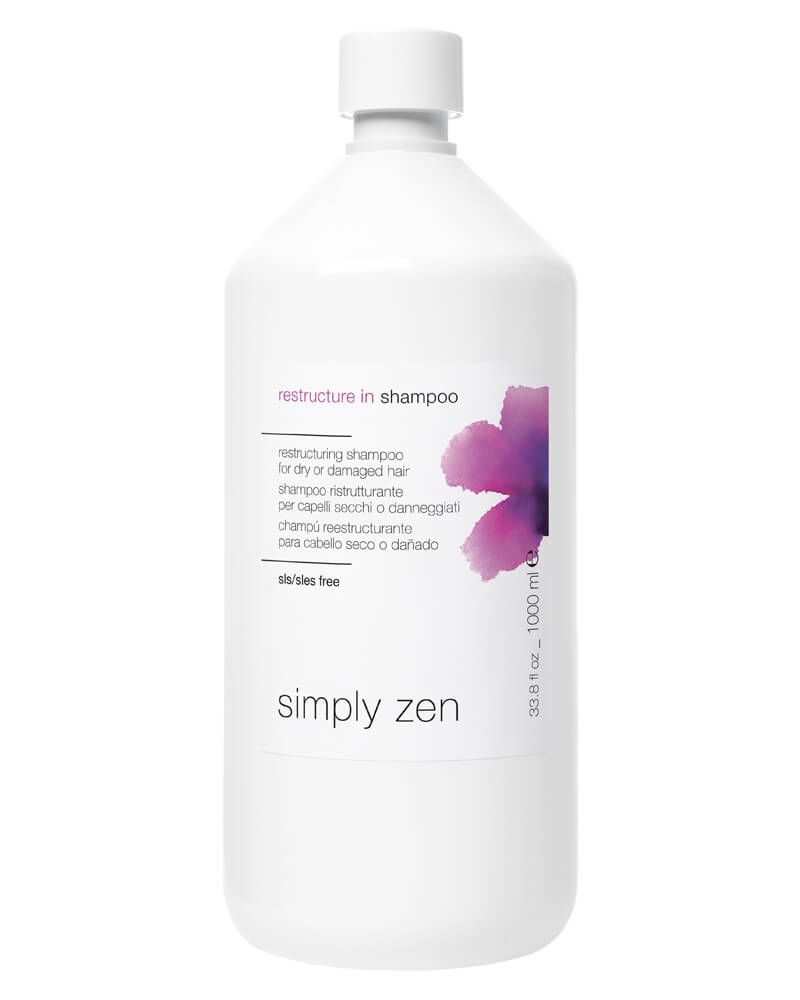 Champú Restructure in 1000ml Simply Zen - Tratamiento reestructurante profesional para cabello dañado