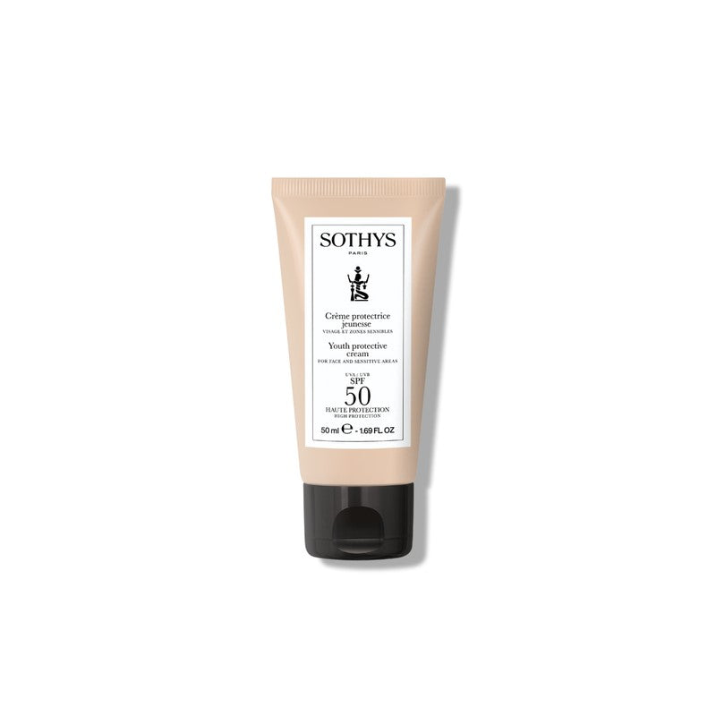 Crema Protectora Jeunesse SPF50 Rostro y Zonas Sensibles Sothys