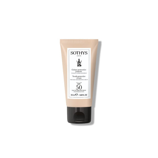 Crema Protectora Jeunesse SPF50 Rostro y Zonas Sensibles Sothys