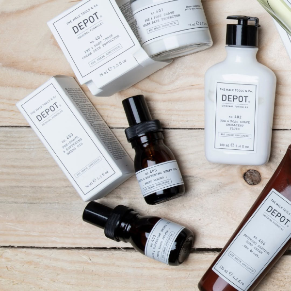 No.403 Pre-Shave & Softening Beard Oil Sweet Almond Depot