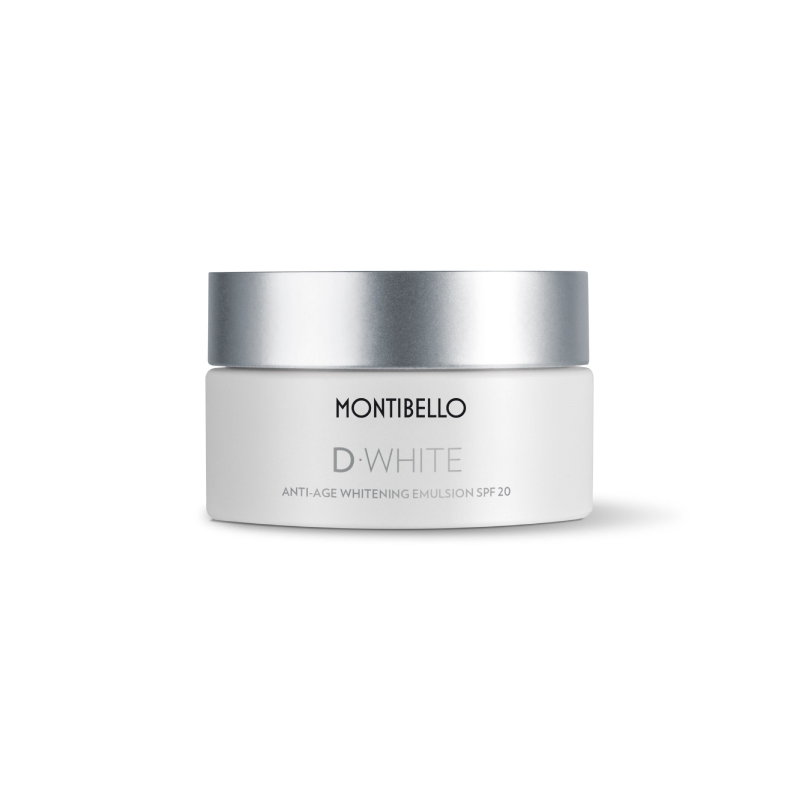 Anti-Age Whitening Emulsión SPF20 D-White Montibello