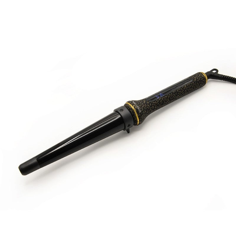 Rizador Glamour Wand Gold Leopard Soft Touch Corioliss