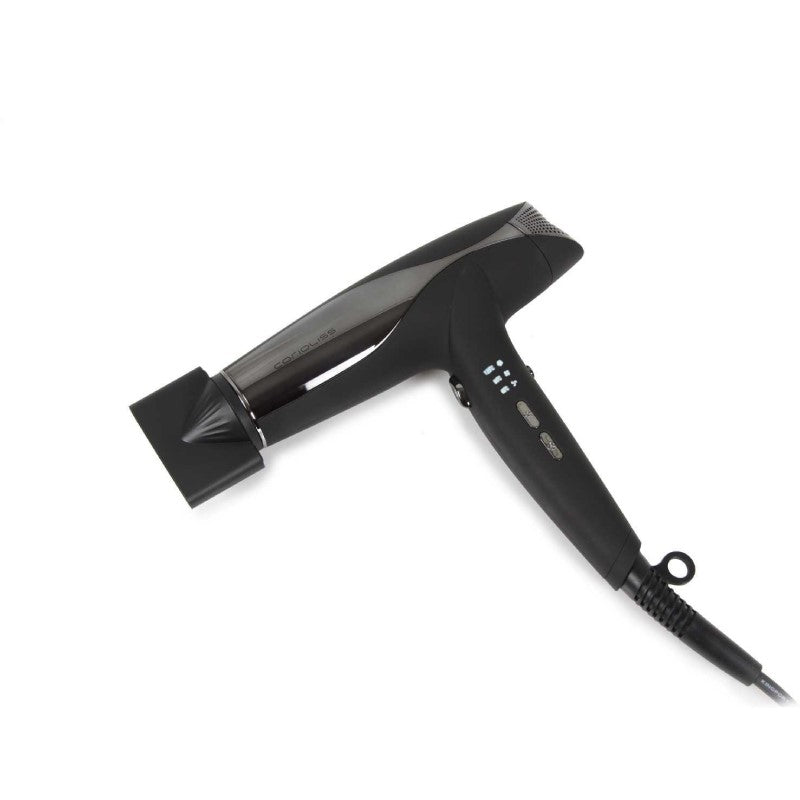 Secador Wind Black Chrome Corioliss
