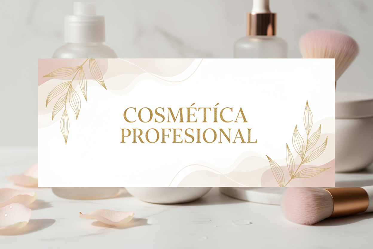 "Cosmética Profesional - Marcas de lujo para cuidado facial y corporal"