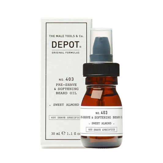 No.403 Pre-Shave & Softening Beard Oil Black Pepper Depot