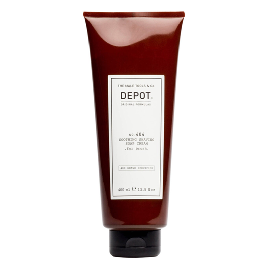 No.404 Soothing Shaving Soap Cream For Brush 400ml Depot