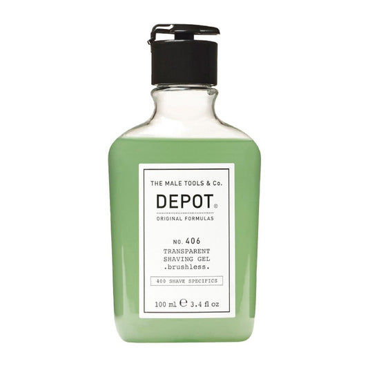 No.406 Transparent Shaving Gel Brushless Depot