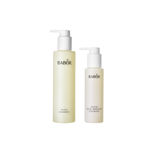 Hy-Öl Cleanser &Amp; Phyto Hy-Öl Booster Calming Set Babor