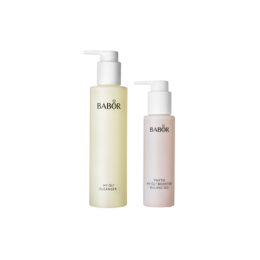 Hy-Öl Cleanser &Amp; Phyto Hy-Öl Booster Balancing Set Babor