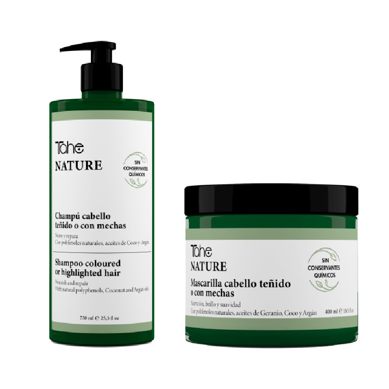 Pack Cabello Teñido O Mechas Nature Tahe