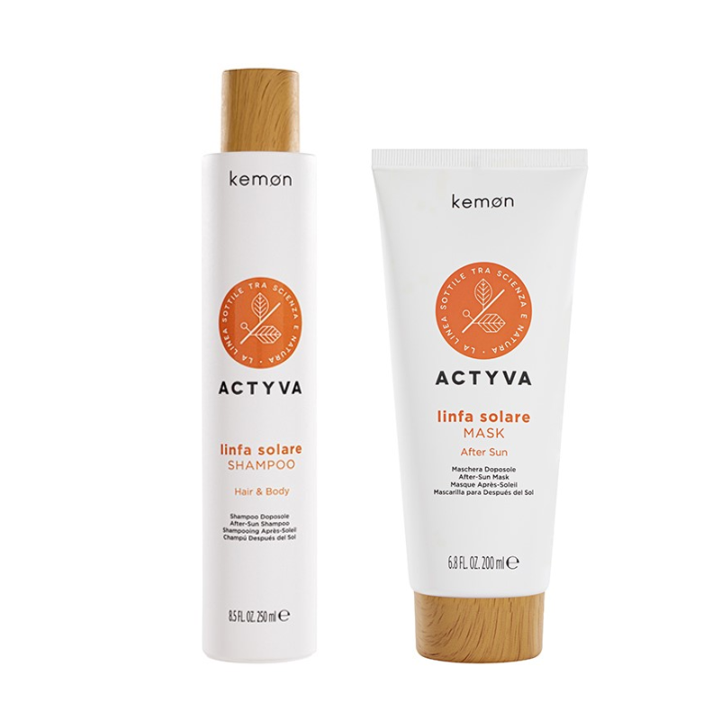 Pack Linfa Solare Mask After Sun Actyva Kemon
