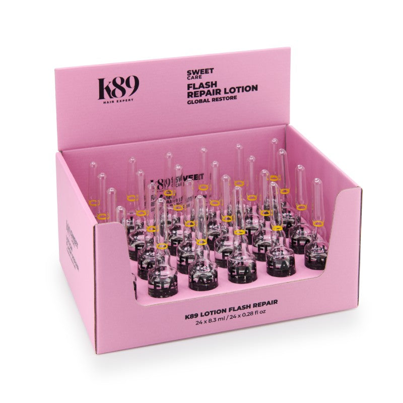 Ampollas Flash Repair Lotion K89 - Tratamiento reparador intensivo para cabello dañado
