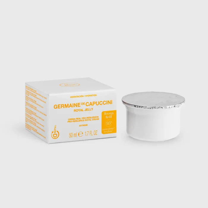Eco Refill Crema Real Pro Resiliencia con Textura Extreme Royal Jelly Germaine de Capuccini