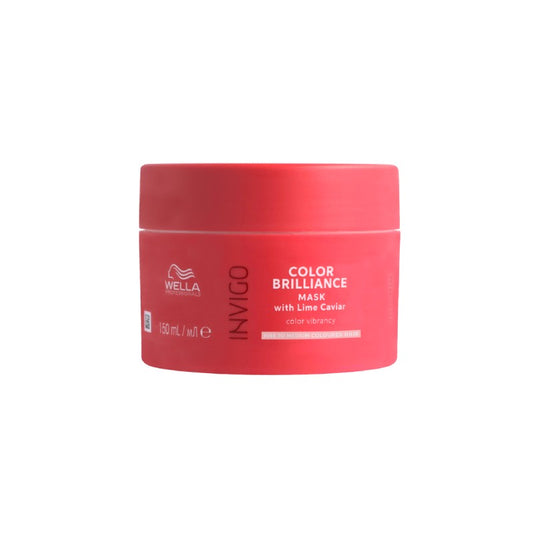 Mascarilla Cabello Fino Color Brilliance Invigo Wella