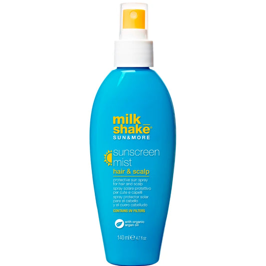 Spray solar protector para cabello y cuero cabelludo Milk Shake 140ml con filtros UV